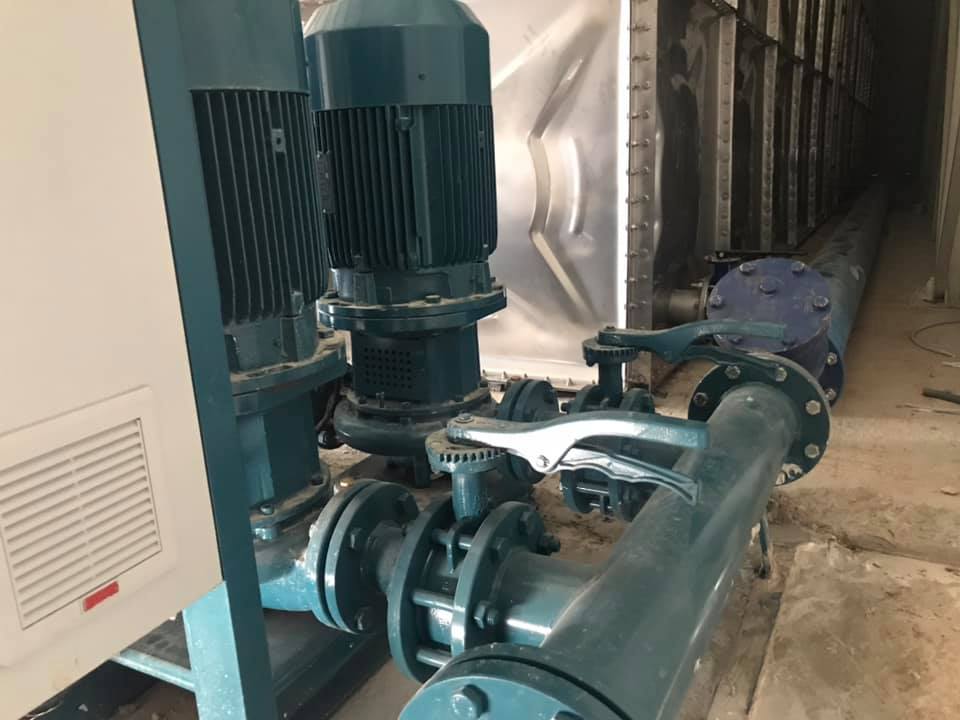 Suriye İdlib - Afad Kampı - 1000 M3 Modüler Su Deposu