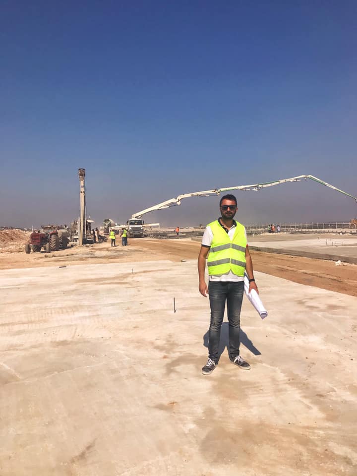 Suriye İdlib - Afad Kampı - 1000 M3 Modüler Su Deposu